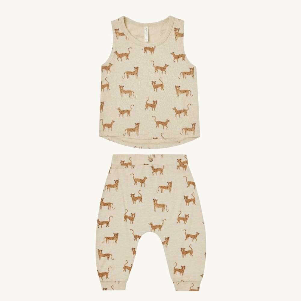 NWT - Rylee + Cru cheetah set - Picture 1 of 1